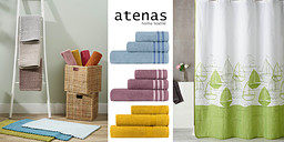 Atenas - текстилни акценти за банята снимка