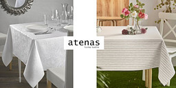 Atenas - текстил за трапезата в класическа цветова гама снимка