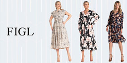 Figl - рокля с принт за зашеметяваща визия снимка