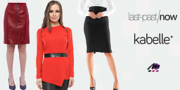 Стилно модно дуо за Нея - пола и блуза снимка