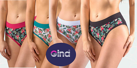 Gina - бикини с цветни принтовеснимка