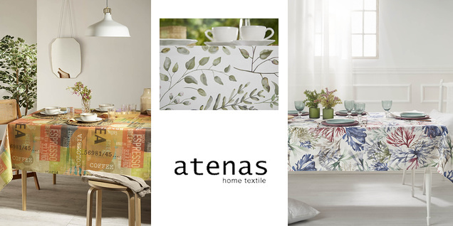 Atenas - покривки с цветни принтове снимка