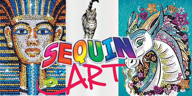 Sequin art - изкуство за малки и големи снимка