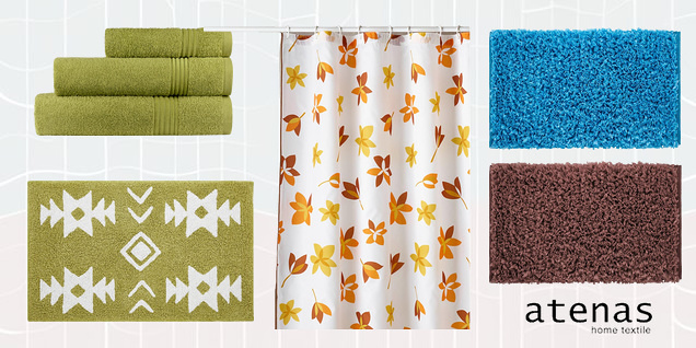 Atenas - любимите текстилни решения за банята снимка