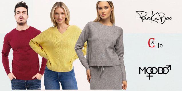 С меко пуловерче бъди снимка