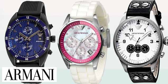 Armani - отмервай времето прецизно снимка