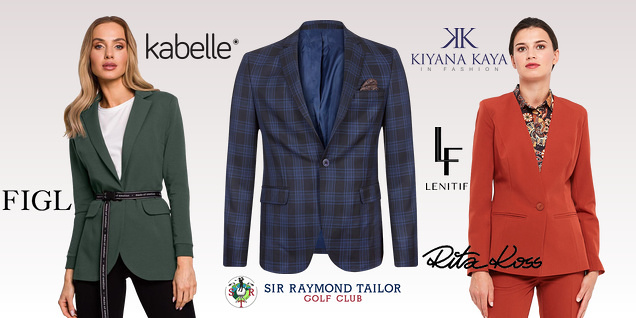 Офис шик излъчване с ново сако снимка