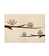 Постелка с принт Owls 52х75 см-0 снимка