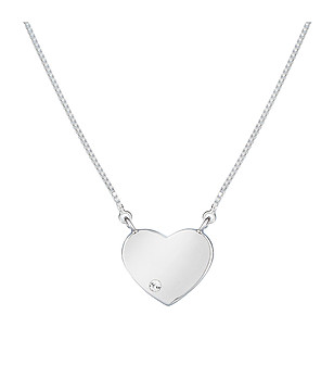 Дамско колие с висулка Heart снимка