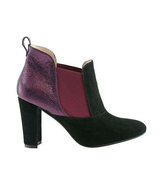 Многоцветни дамски кожени боти Emily снимка