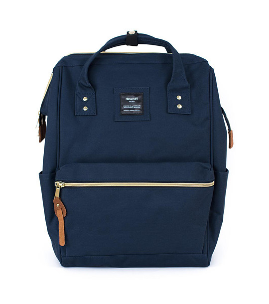 Тъмносиня unisex раница с USB порт No.8 Classic M снимка