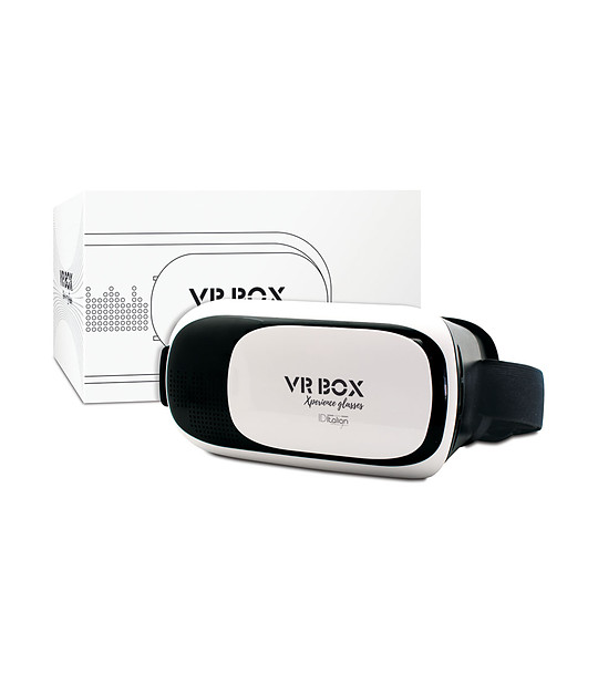 Бели VR очила за смартфон снимка