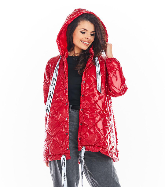 Дамско яке Telma в червено снимка