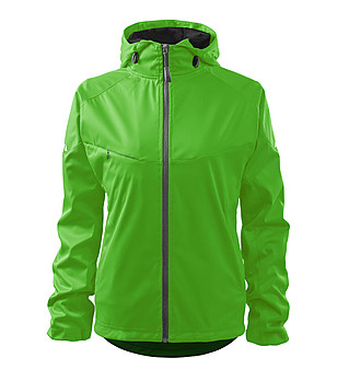 Дамско softshell яке Mariah в зелен нюанс снимка