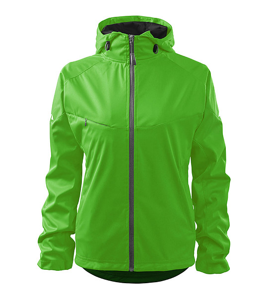 Дамско softshell яке Mariah в зелен нюанс снимка
