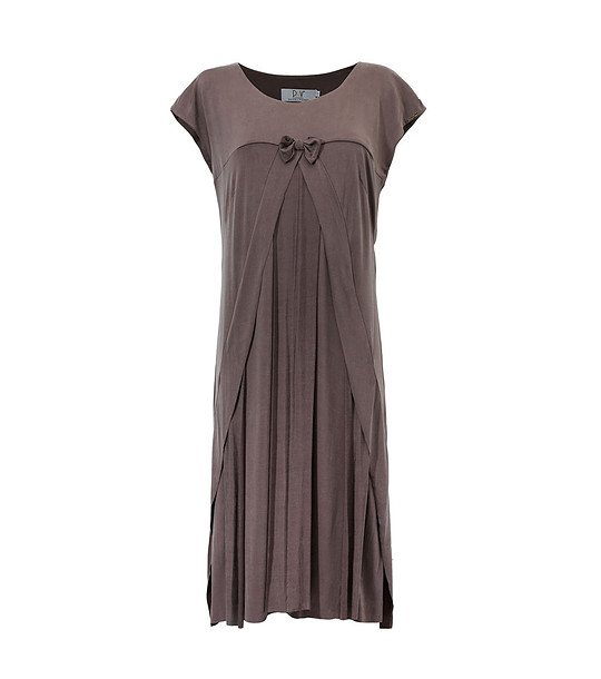 Рокля в кафяв нюанс Tripoco снимка