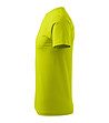 Unisex памучна тениска в цвят лайм Elino-4 снимка