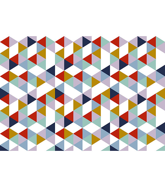 Многоцветна постелка с фигурални мотиви 52х75 см Effect colours II снимка