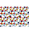 Многоцветна постелка с фигурални мотиви 52х75 см Effect colours II-0 снимка