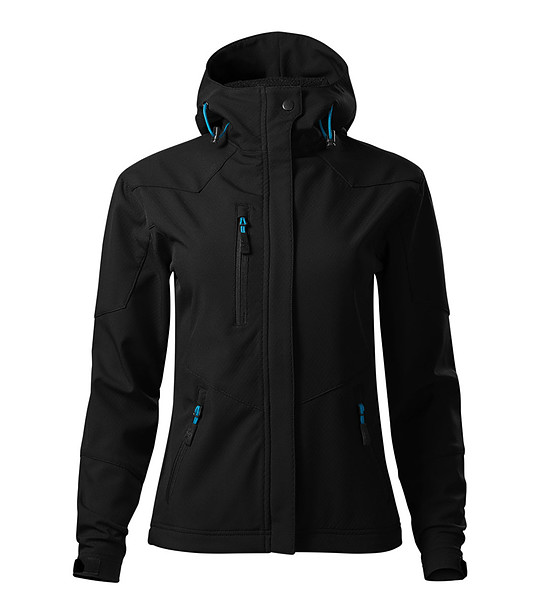 Черно дамско спортно softshell яке Nano снимка