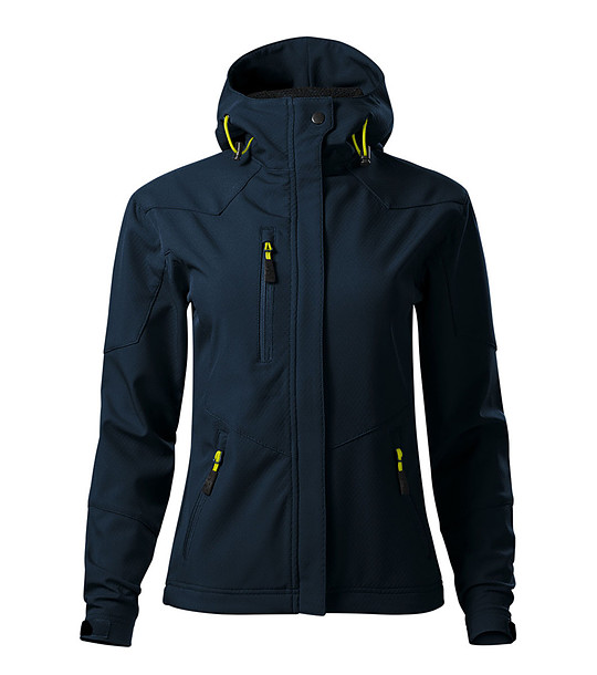 Тъмносиньо дамско спортно softshell яке Nano снимка