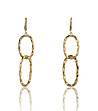 Дамски висящи златисти обеци Anatola-2 снимка