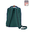 Unisex раница в сиво и розово No.13 Double spring S-3 снимка