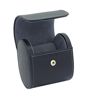 Черна кожена кутия за часовник Cordoba снимка