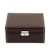 Тъмнокафява кутия за 6 часовника Le Croc-1 снимка