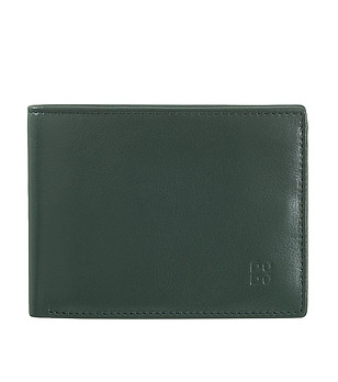 Мъжки портфейл в тъмнозелено с RFID защита Caprera снимка