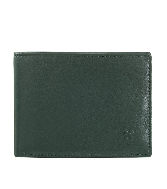 Мъжки портфейл в тъмнозелено с RFID защита Caprera снимка