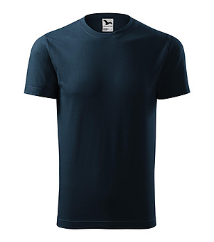 Тъмносиня unisex тениска от памук Element снимка