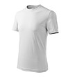 Unisex памучна тениска в бяло Classic-2 снимка