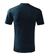 Unisex памучна тениска в тъмносиньо Classic-1 снимка