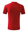 Unisex памучна тениска в червено Heaver-1 снимка