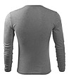 Мъжка сива памучна блуза Fit-T-1 снимка