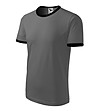 Памучна unisex тениска в тъмносиво Alex-2 снимка