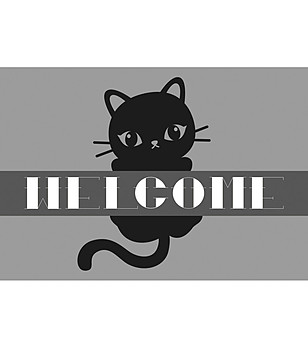 Постелка с принт Kitty eyes 52х75 см снимка
