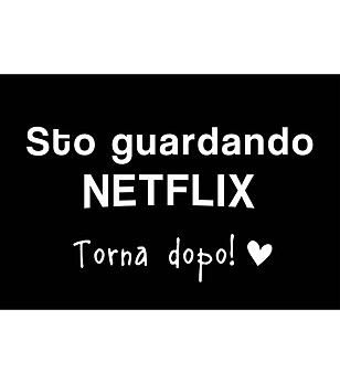Постелка с принт Netflix 52х75 см снимка