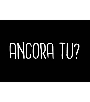 Постелка с принт You again? 52х75 см снимка