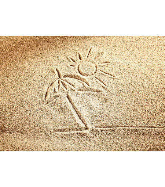 Постелка с принт Print on sand 52х75 см снимка