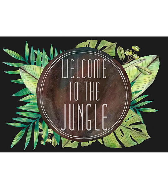 Постелка с принт Welcome to the jungle 52х75 см снимка