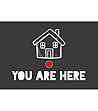 Постелка с принт You are here 52х75 см-0 снимка