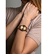 Розовозлатист unisex часовник Lugano-2 снимка