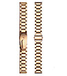 Розовозлатист unisex часовник Lugano-3 снимка
