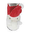 Детски коледни пантофи в червено и бяло Santa-1 снимка