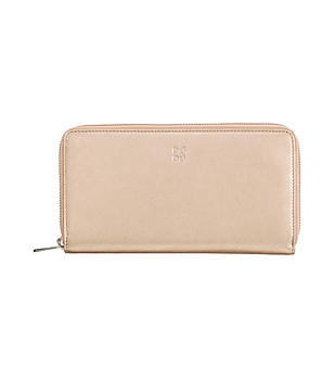 Златист дамски портфейл от напа Mauritius с RFID защита снимка