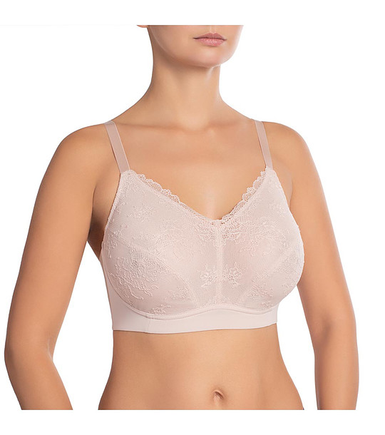 Сутиен без банели в бежов нюанс Valens снимка