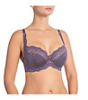 Лилав сутиен с полумеки чашки Viktoria-0 снимка