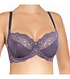 Сутиен с меки чашки в лилаво Viktoria-0 снимка